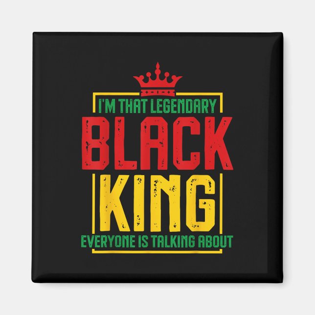 Imã Sou Aquele Legendário Rei Negro Rei Africano Ameri (Frente)