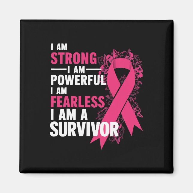 Imã Sou Forte E Poderoso Awarenes De Cancer Da Mama Se (Frente)