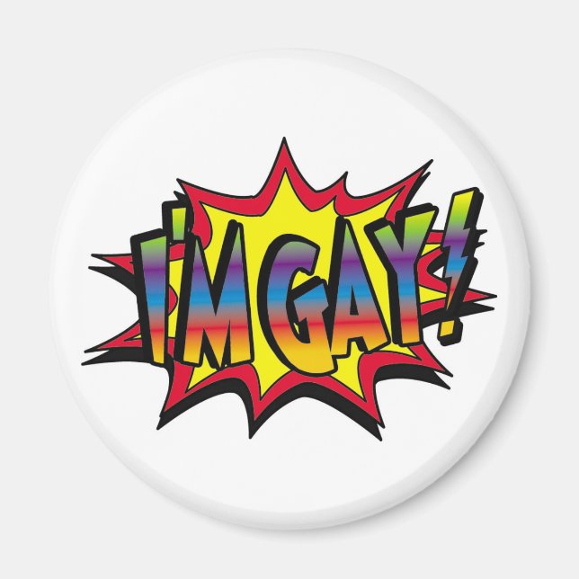 Imã Sou Gay Burst (Frente)