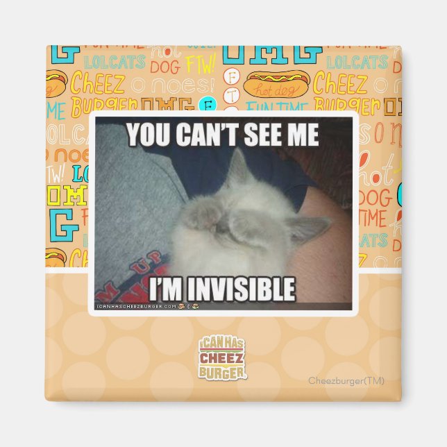 Imã Sou Invisível (Frente)