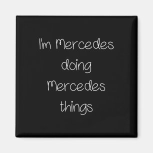 Imã Sou Mercedes fazendo coisas engraçadas As mulheres
