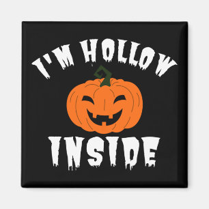 Imã Sou o Hollow Dentro Pumkin Jack O Lantern