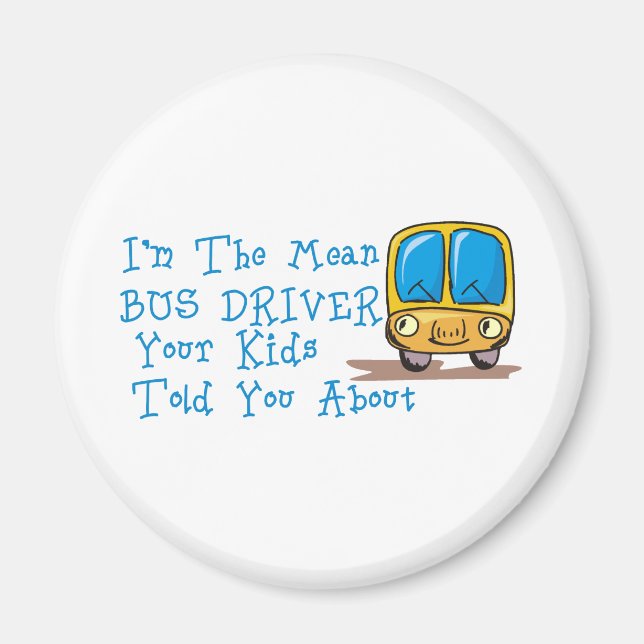 Imã Sou o motorista de ônibus médio (Frente)