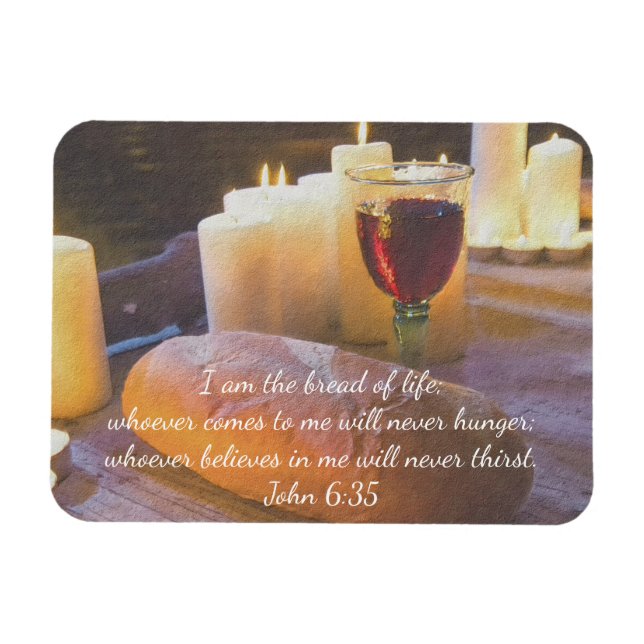 Ímã Sou o Pão da Vida (Horizontal)