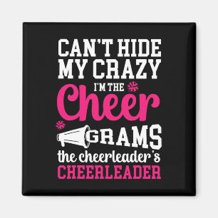 Imã Sou Os Cheer Grams Da Vovó De Uma Cheerleader Gram