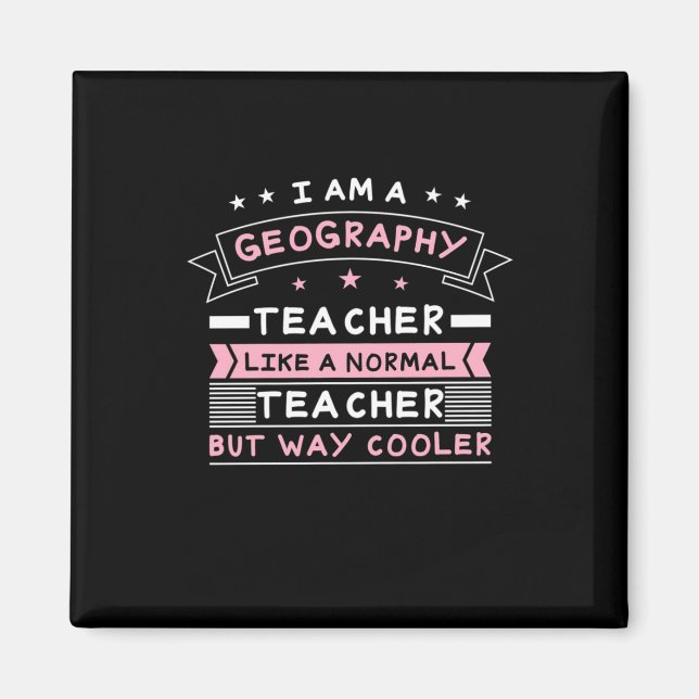 Imã Sou Professora De Geografia (Frente)