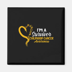 Imã Sou um Cancer de Sobrevivência da Borboleta