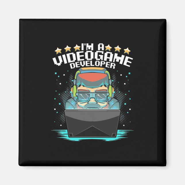 Imã Sou Um Desenvolvedor De Jogo De Vídeo (Frente)