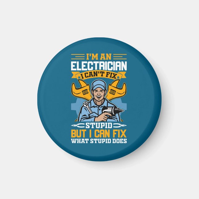 Imã Sou um eletricista (Frente)
