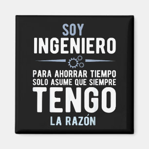 Imã Sou um Engenheiro, Estou Sempre Certo em Espanhol