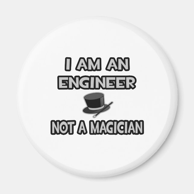 Imã Sou Um Engenheiro... Não É Um Mágico (Frente)
