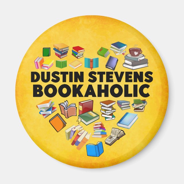 Imã Sou Um Ímã Bookaholic Do Dustin Stevens (Frente)