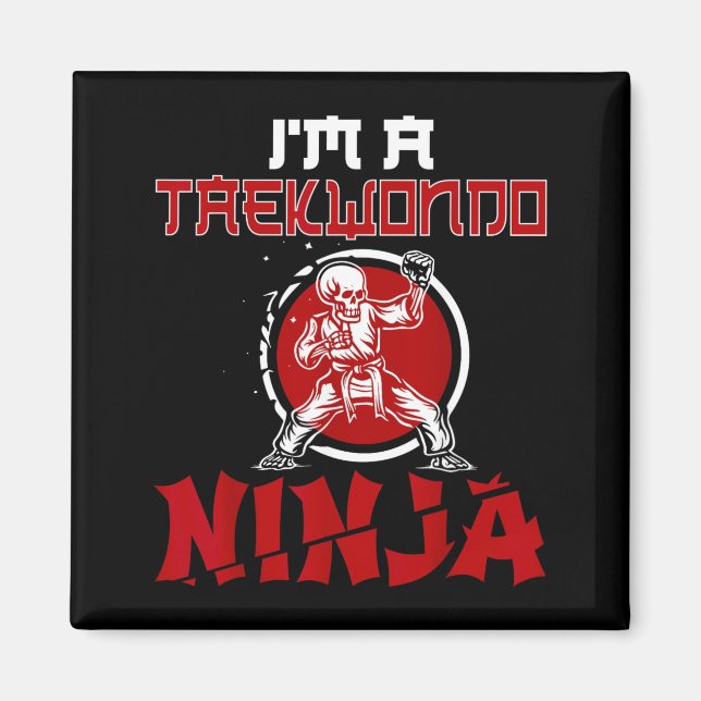 Imã Sou um Ninja de Taekwondo (Frente)