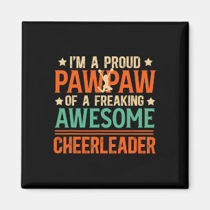 Imã Sou Um Orgulhoso Cheer Pawpaw De Uma Cheerleader P