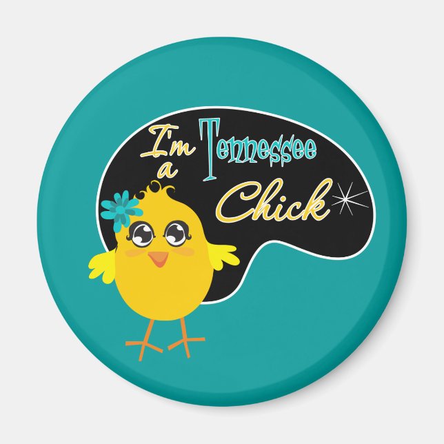 Imã Sou um Pintinho do Tennessee (Frente)