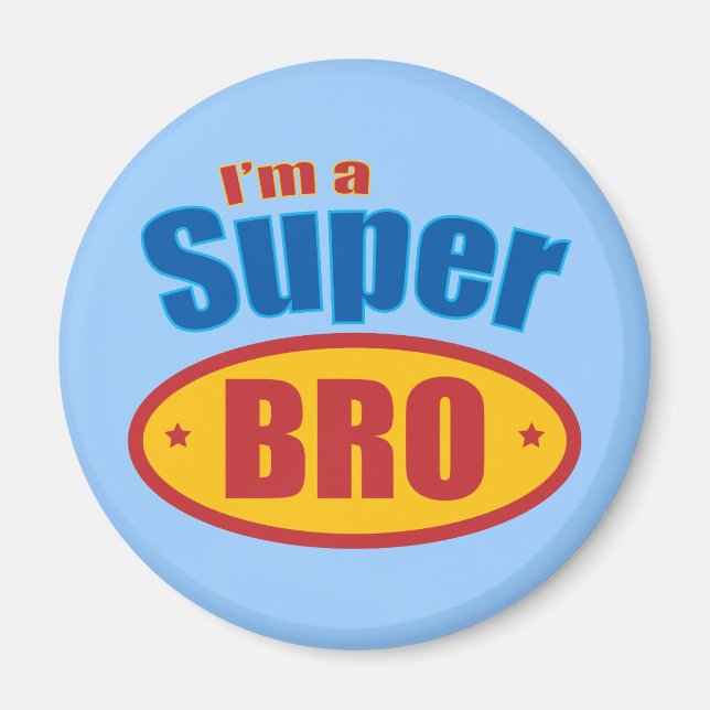 Imã Sou um Super Bro Super Herói Irmão (Frente)