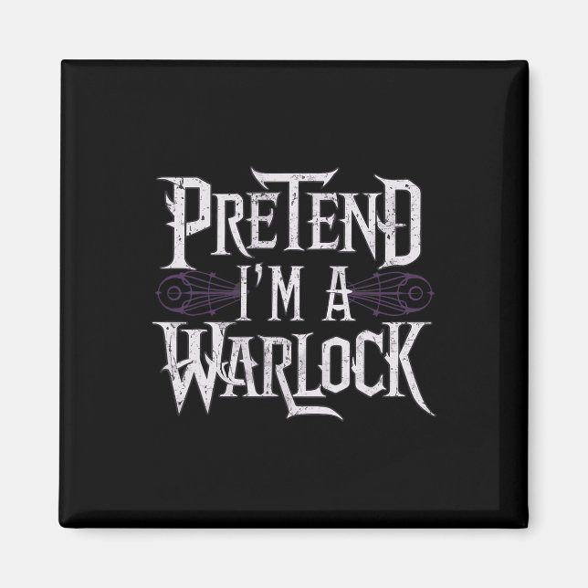 Imã Sou um Warlock (Frente)