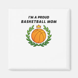 Imã Sou uma mãe de basquete orgulhosa