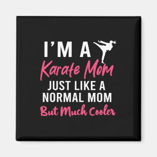 Imã Sou uma mãe de Karate, como uma mãe normal.