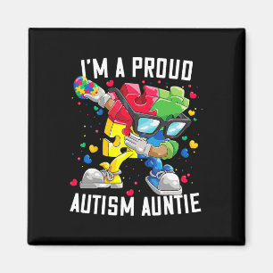 Imã Sou Uma Orgulhosa Tia de Autismo Conscientização d