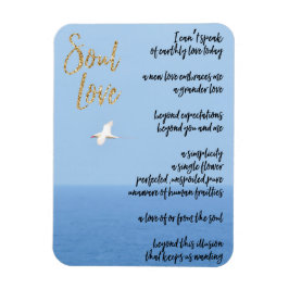 Ímã Soul Love Poem