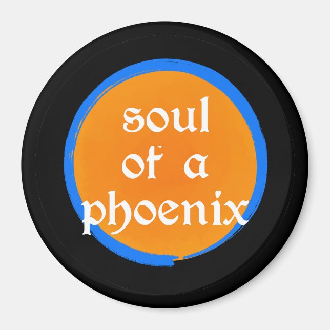 Imã Soul of a Phoenix Magnet (Frente)
