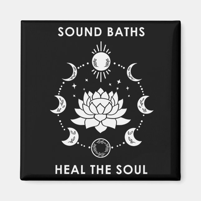 Imã Sound Baths Heal The Soul New Age Sritual Wellness (Frente)