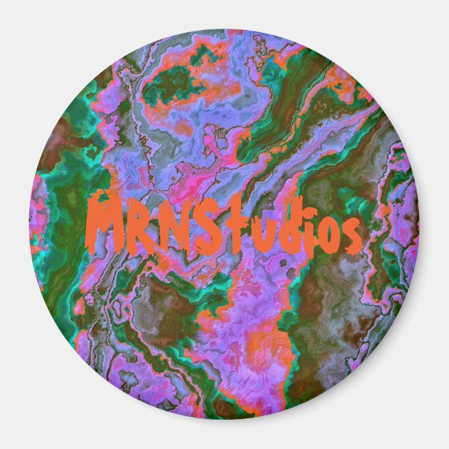 Imã Sour Marble Magnet (Frente)