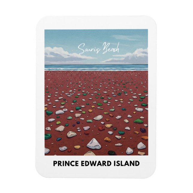 Ímã Souris Beach Seaglass Magnet (Vertical)