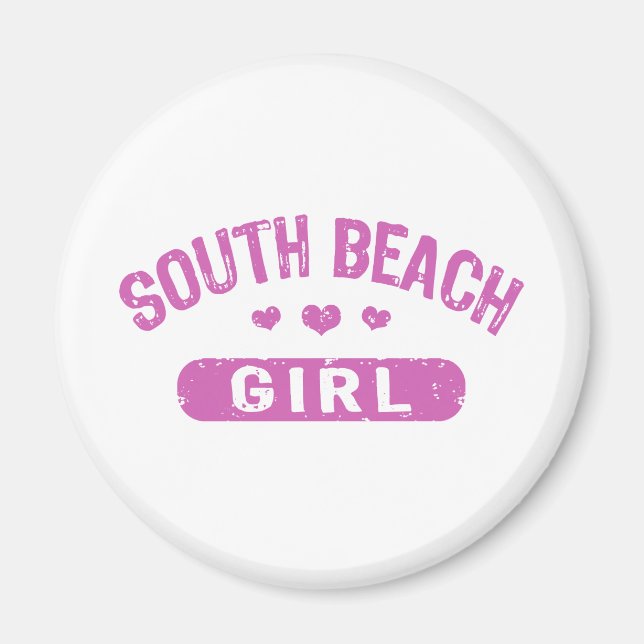 Imã South Beach Girl (Frente)