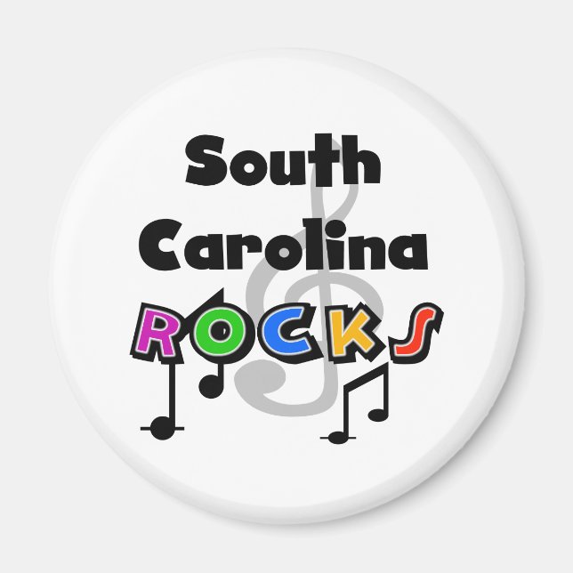 Imã South Carolina Rocks (Frente)