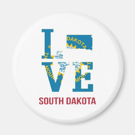 Imã South Dakota State Love USA