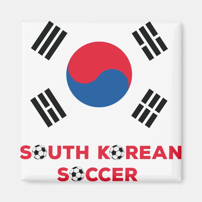 Imã South Korean Soccer (Frente)
