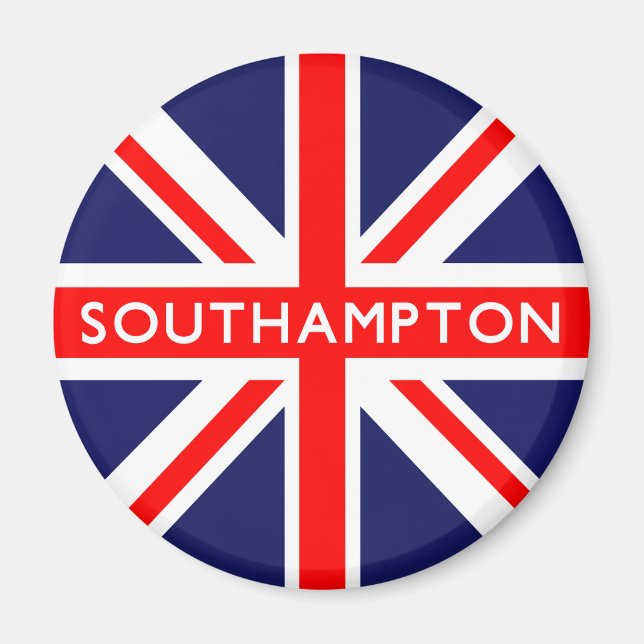 Imã Southampton UK Flag (Frente)