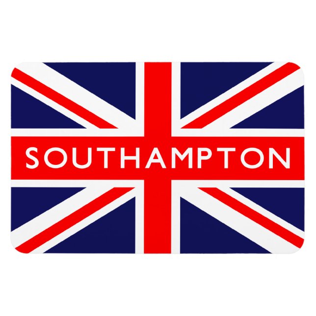Ímã Southampton UK Flag (Horizontal)