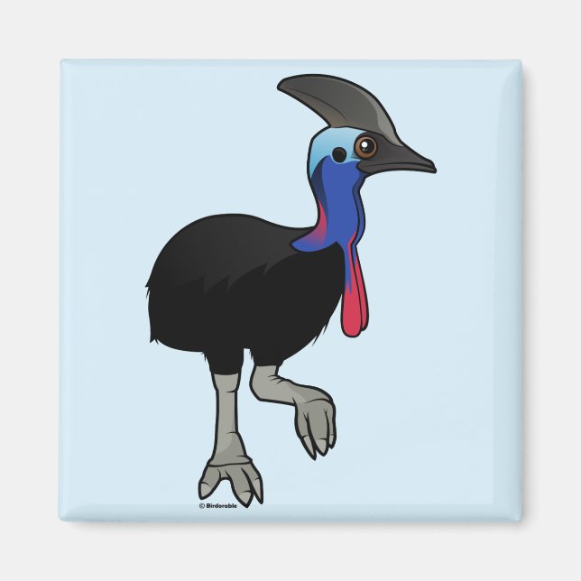 Imã Southern Cassowary (Frente)