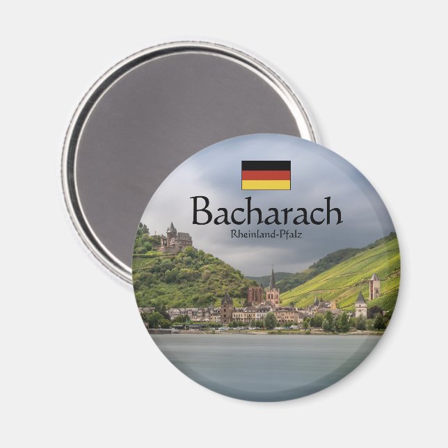 Imã Souvenir de Bacharach (Front/Back)