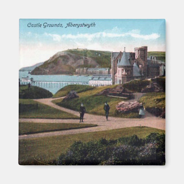 Imã Souvenir Magnet - Aberystwyth (Frente)