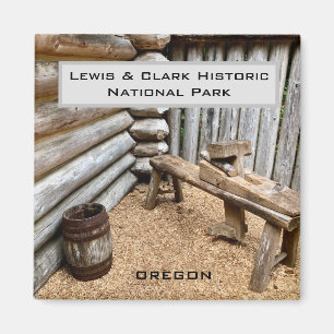 Imã Souvenir Magnet: Parque Histórico Lewis & Clark N