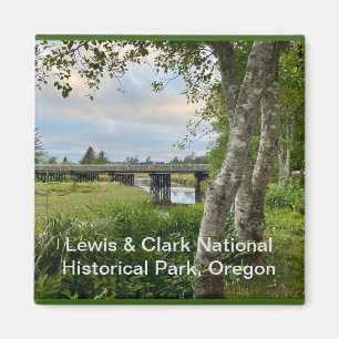 Imã Souvenir Magnet: Pk Histórico de Lewis & Clark Na