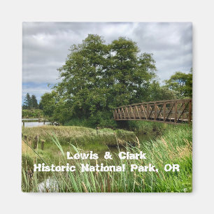 Imã Souvenir Magnets: Lewis & Clark Nat Histórica Pk