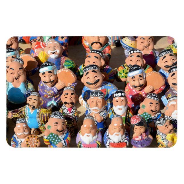 Ímã Souvenirs do Usbequistão (Horizontal)