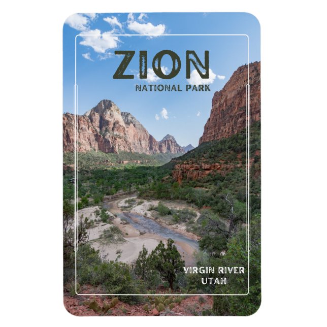 Ímã Souvenirs inspiradas na natureza (Vertical)