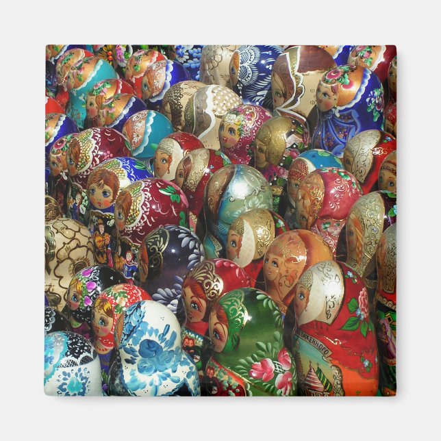 Imã Souvenirs russos  (Frente)