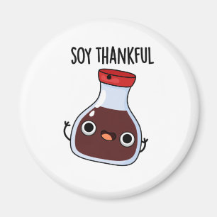 Imã Soy, agradecida, doce molho de soja