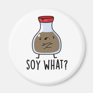 Imã Soy Que Molho De Soja Bonito Pun