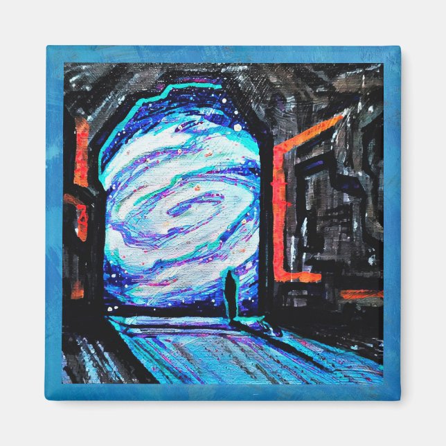 Imã Sozinho com o Abismo Brilhante (Frente)