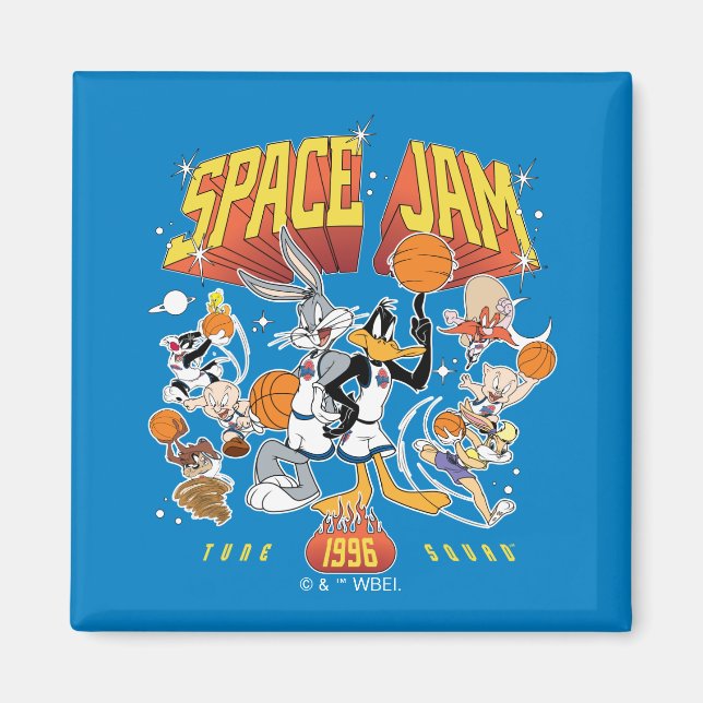 Imã SPACE JAM™ TUNE SQUAD™ 1996 Gráfico (Frente)