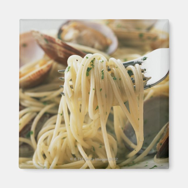 Imã Spaghetti Vongole Bianco (Frente)
