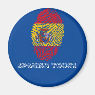 Imã Spanish touch fingerprint flag